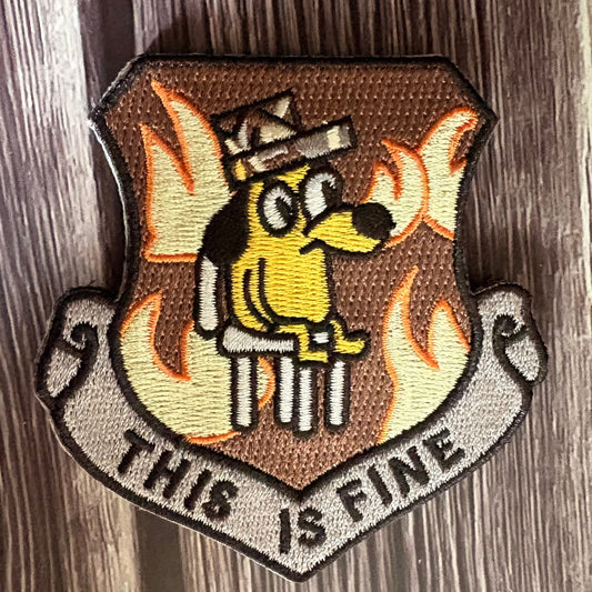 This Is Fine - Morale Patch