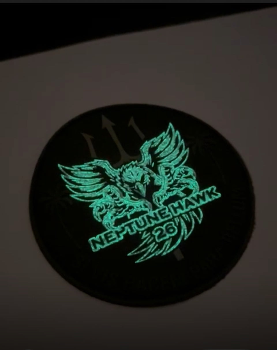 Custom moulded PVC patch with raised colour detail and hook-and-loop backing — gallery image 6