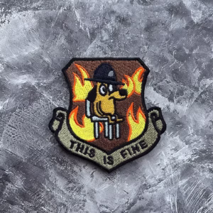 This is Fine Military Instructor Patch