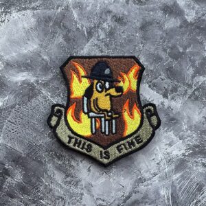 This is Fine Military Instructor Patch