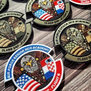 USAF SNCOA Patches