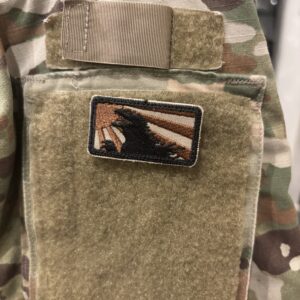 Godzilla Pencil embroidered patch with clean stitching