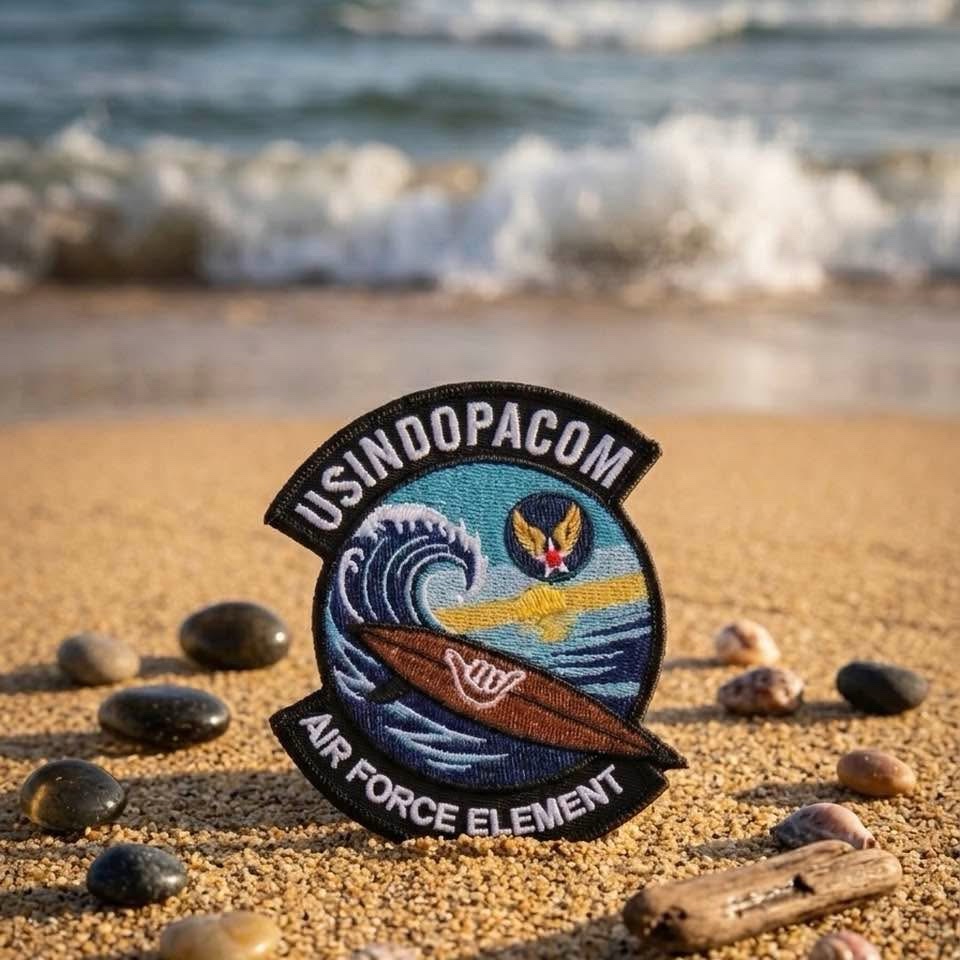 USINDOPACOM patch – embroidered Velcro military patch